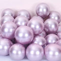 Vibrant metallic latex confetti balloon set for party decor