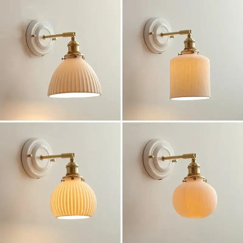 DecorBites™ Copper Arm LED Wall Sconce for Bedroom Bathroom Mirror Stair Light