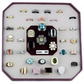 VK-013-SIZE6 - Assorted Brass Ring with Assorted  in Assorted