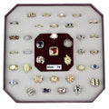 VK-015-SIZE7 - Assorted Brass Ring with Assorted  in Assorted