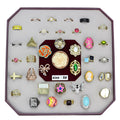 VK-036-SIZE8 - Assorted Brass Ring with Assorted  in Assorted