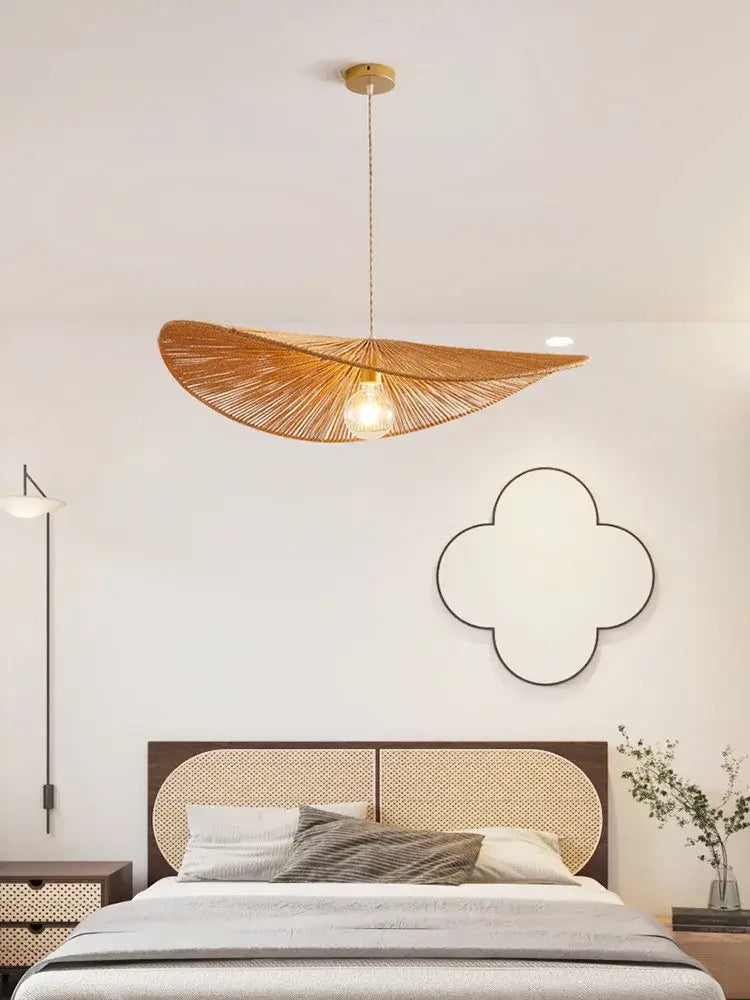 DecorBites™ Bamboo Wabi Sabi Chandelier Pendant Lights - Nordic Retro Design for Home Decor