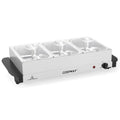 Electric Buffet Server Food Warmer with 3 Removable Trays Adjustable Tempered