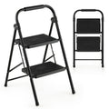2 Step Ladder Folding Step Stool 330lbs Capacity with Anti-Slip Pedal & Handle