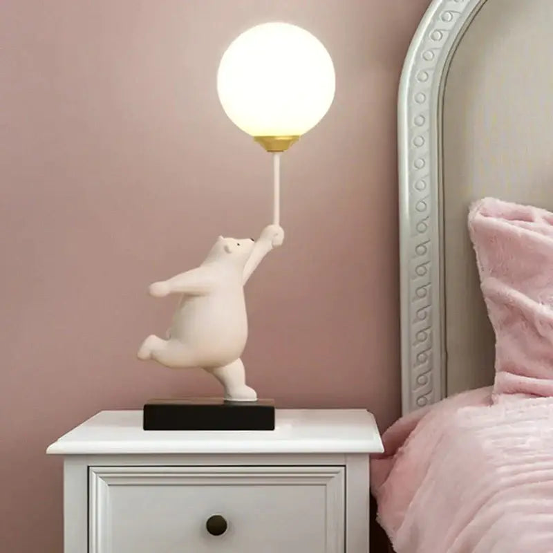 DecorBites™ Bear Moon Lamp with G9 Bulb for Children's Bedroom