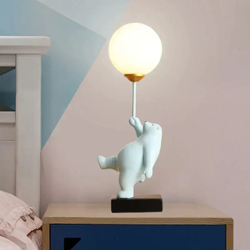DecorBites™ Bear Moon Lamp with G9 Bulb for Children's Bedroom