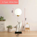 DecorBites™ Bear Moon Lamp with G9 Bulb for Children's Bedroom