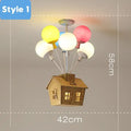 DecorBites™ Balloon Ceiling Chandelier for Kids Room, Bedroom, Living Room, Nursery - Indoor Art Decor
