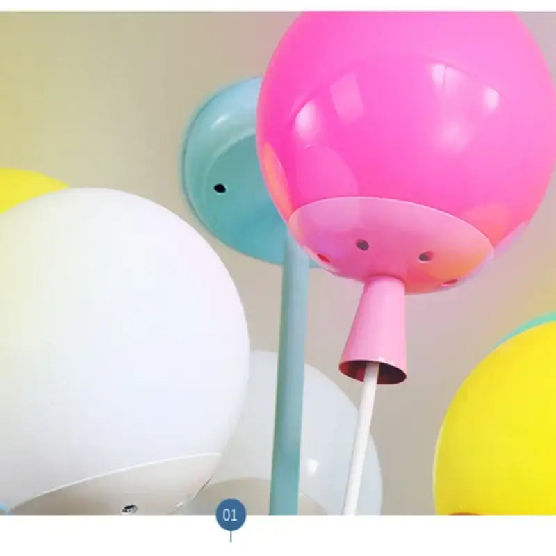 DecorBites™ Balloon Ceiling Chandelier for Kids Room, Bedroom, Living Room, Nursery - Indoor Art Decor