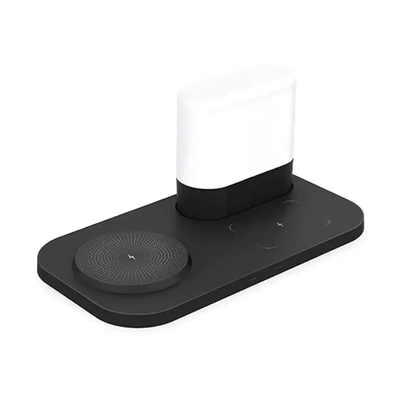 White decorbites led wireless charging night light bedroom lamp