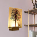 White elk tree led wall sconce living room lamp