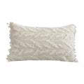 White plum blossom butterfly cushion cover living room tasseled pillow
