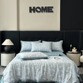 DecorBites™ Cool Silk Summer Quilt Set with Sheets & Pillowcases